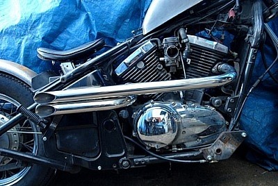 楽天市場】Garage T&F ガレージ ベントマフラー タイプ1 バルカン400