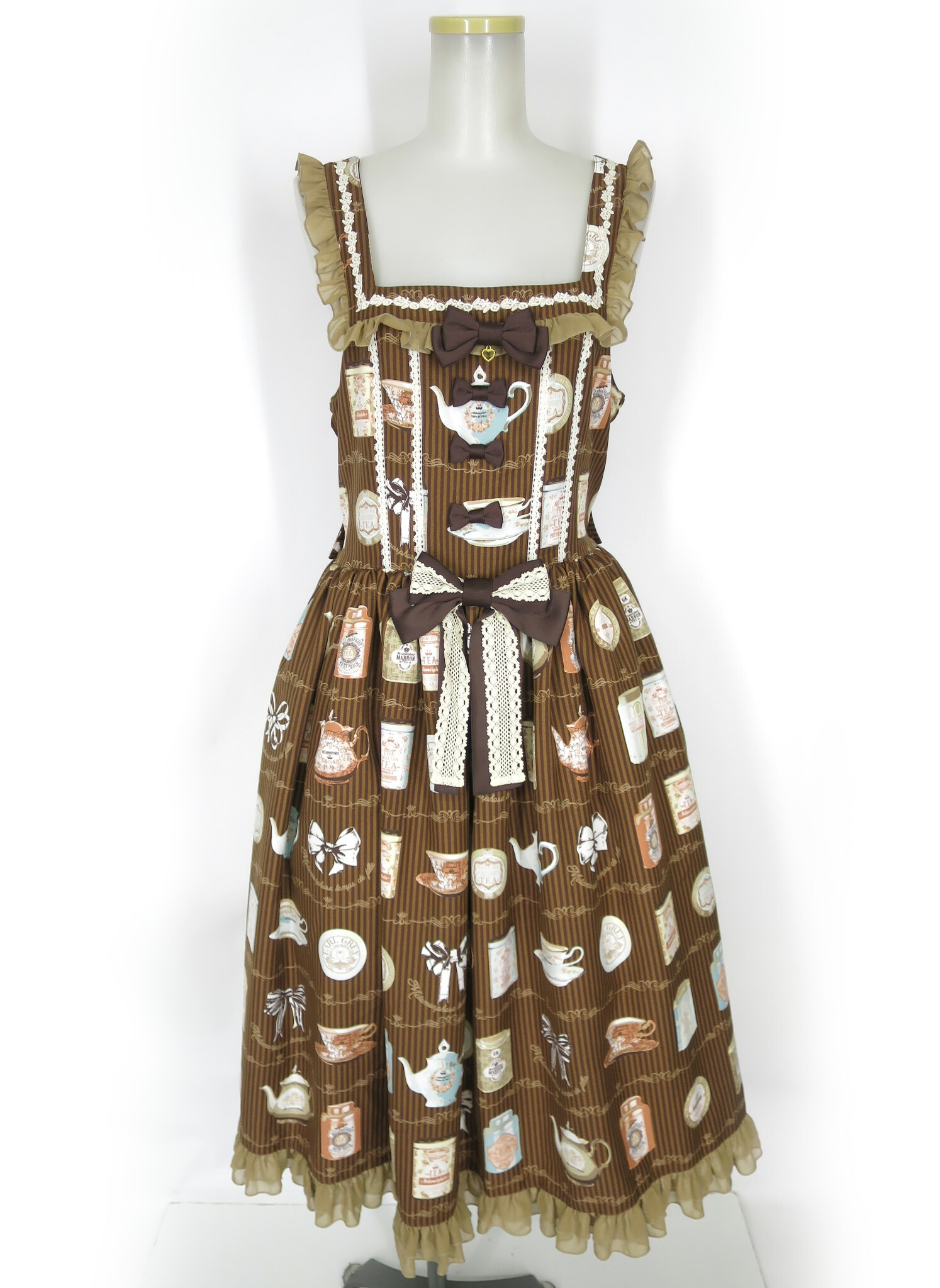 楽天市場】Metamorphose / ピンタックティアードジャンパースカート