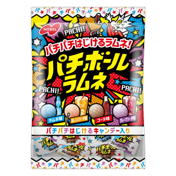 楽天市場】ノーベル 60g パチボールラムネ ドリンクアソート (6×2)12入