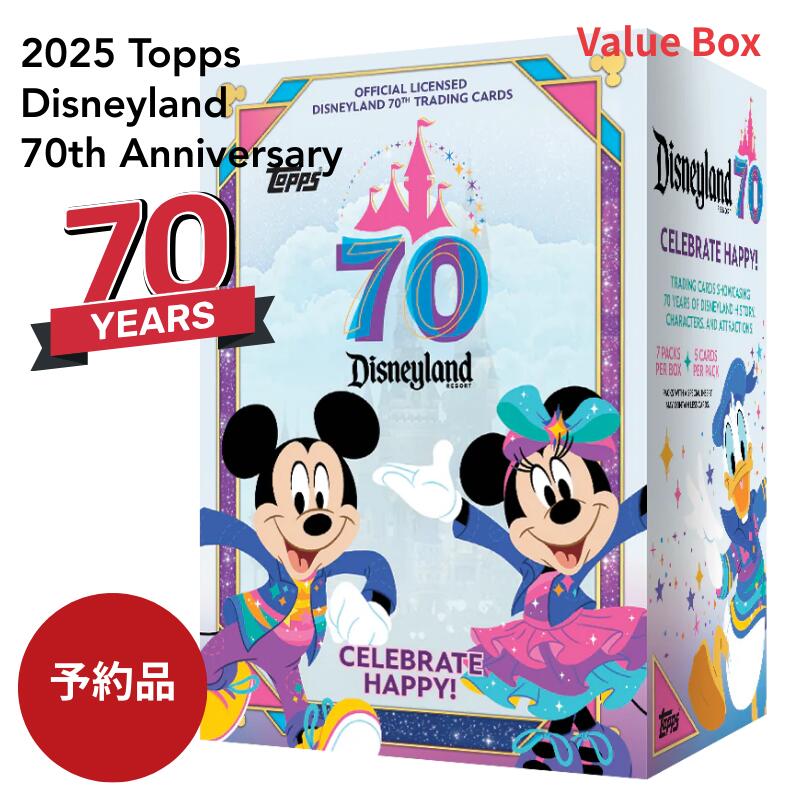 楽天市場】2025 Topps Chrome Disney Value Box 2025 トップス