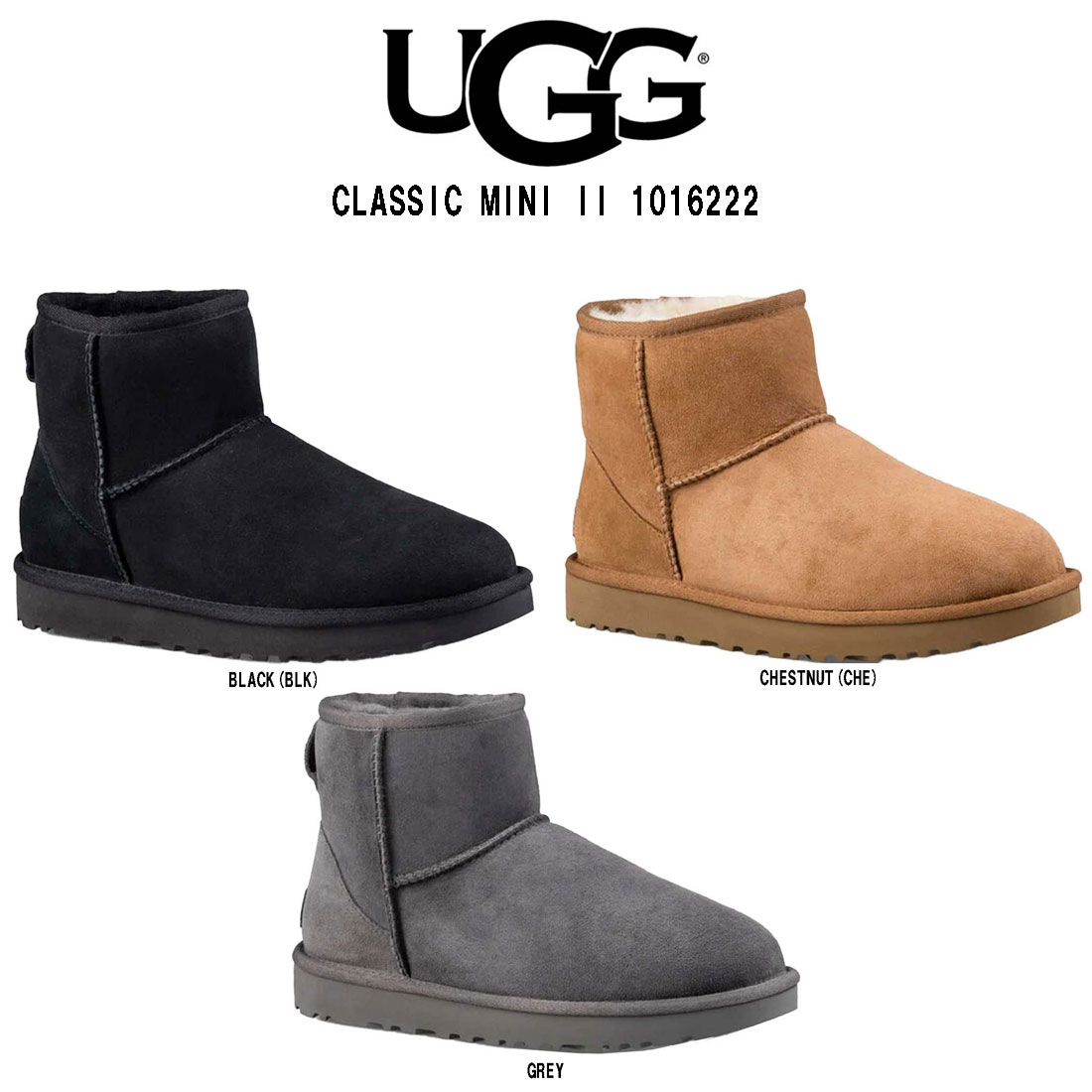 楽天市場】アグ UGG ムートン ブーツ ミニ ベイリーボタン II