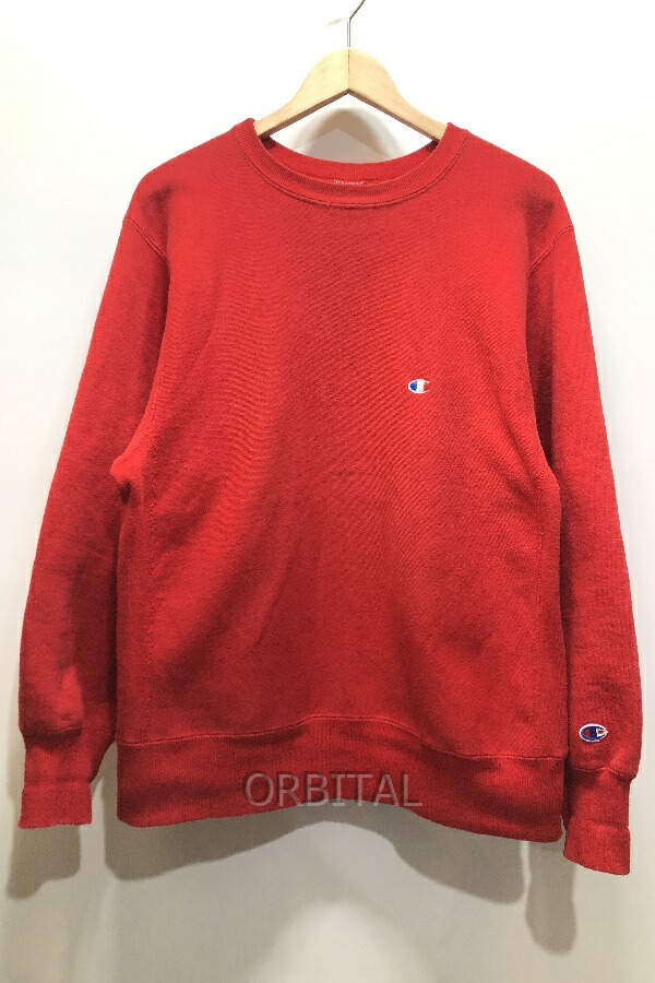 楽天市場】USA製 80s Champion Reverse Weave Sweatshirt 赤 XL