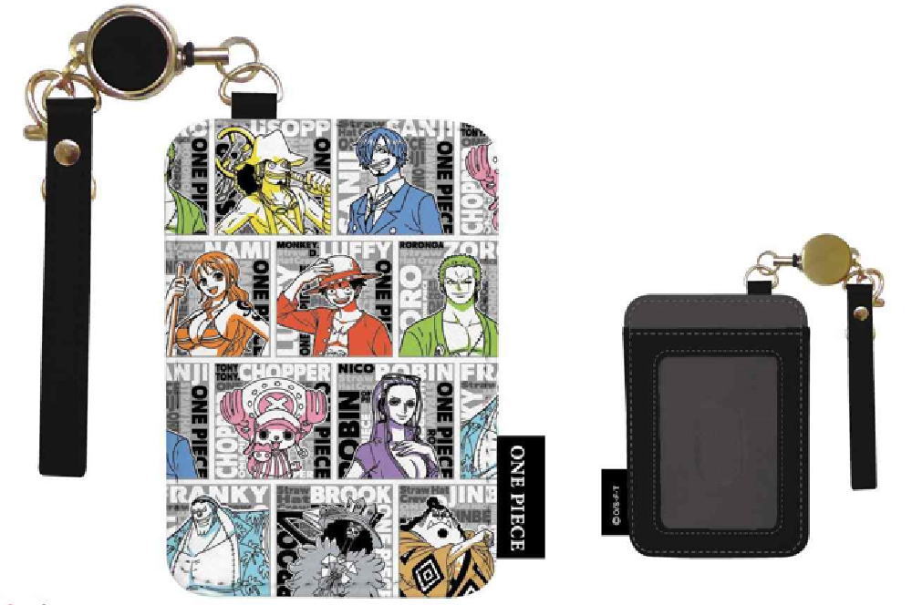 楽天市場】ワンピース ONE PIECE リール付きパスケース麦わらの一味