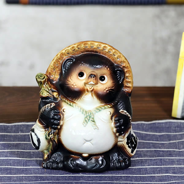 楽天市場】【38時間限定20%OFFクーポン配布中】信楽焼 6号福々狸(オス