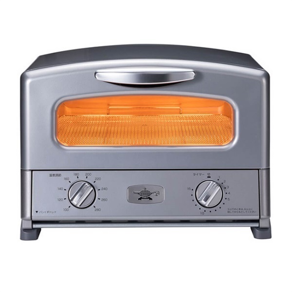 Aladdin(アラジン)4枚焼きグラファイトグリル＆トースター(シルバー