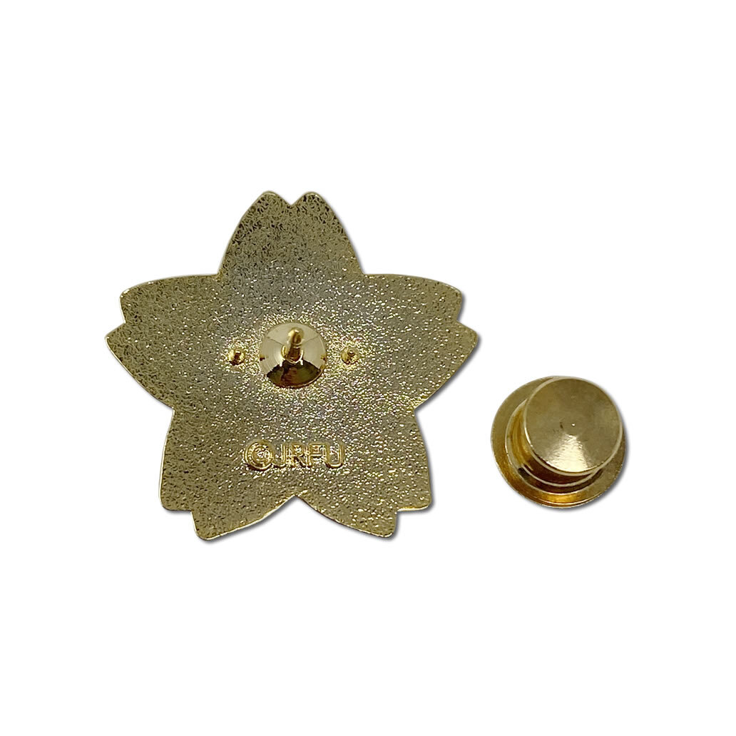 ラグビー日本代表 ピンバッジ (BRAVE BLOSSOMS/桜型) | 日本ラグビー