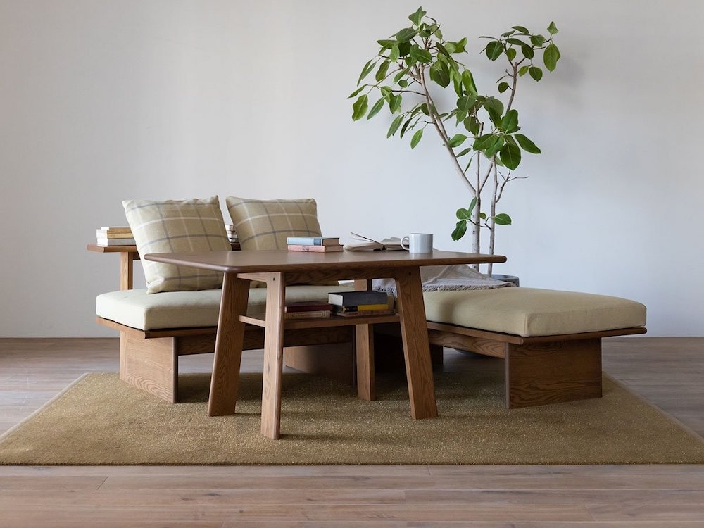 リヴェッロ LD ソファ(ウォールナット) | ヒラシマ(HIRASHIMA