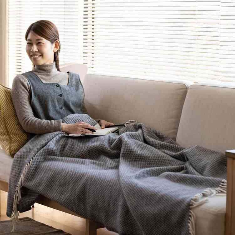 クリッパン リサイクルメリノウールスロー(ヴァレー) (カラー