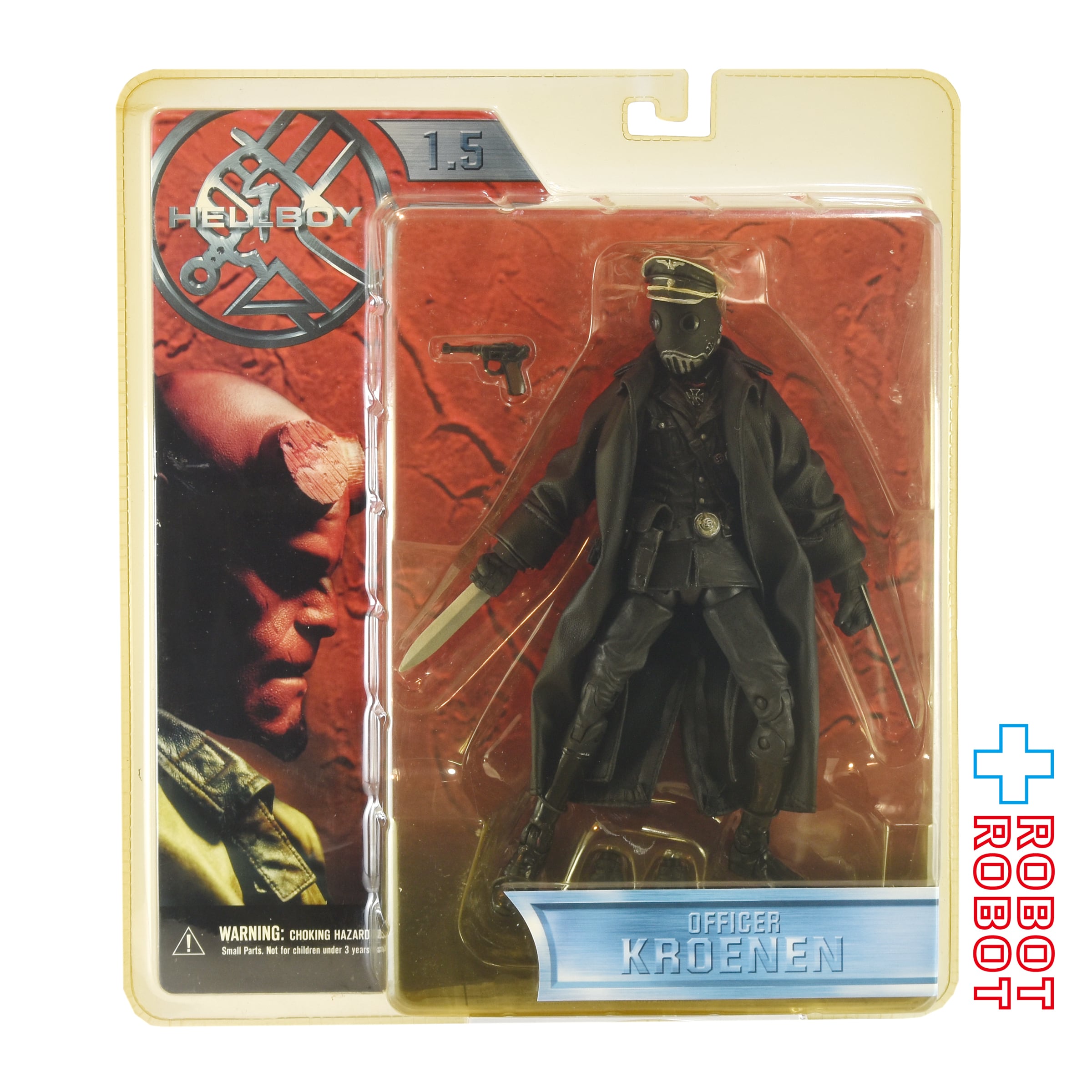 メズコ社 ヘルボーイ シリーズ1.5 オフィサー・クロエネン アクション
