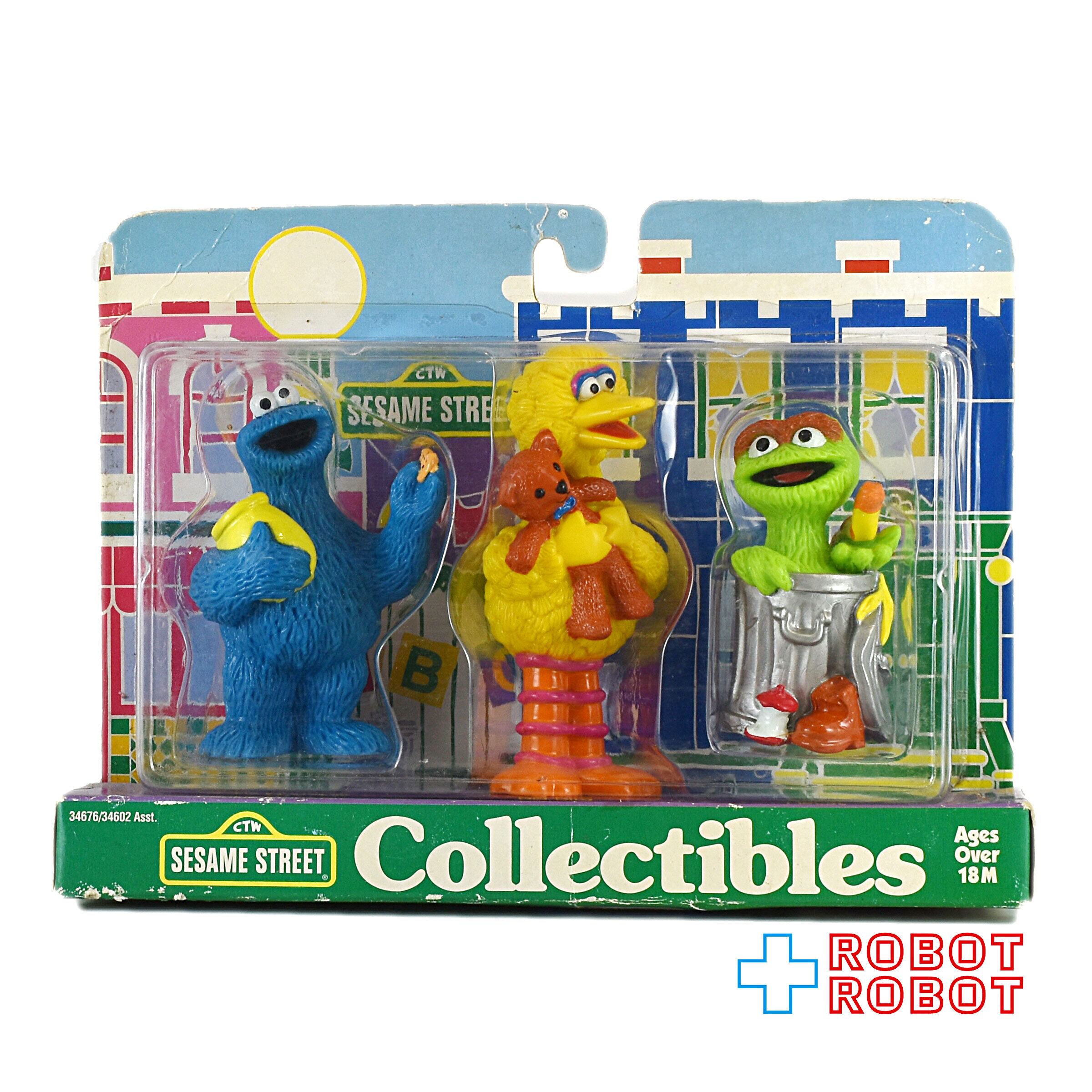 TYCO セサミストリート PVCフィギュア クッキーモンスター/ビッグ