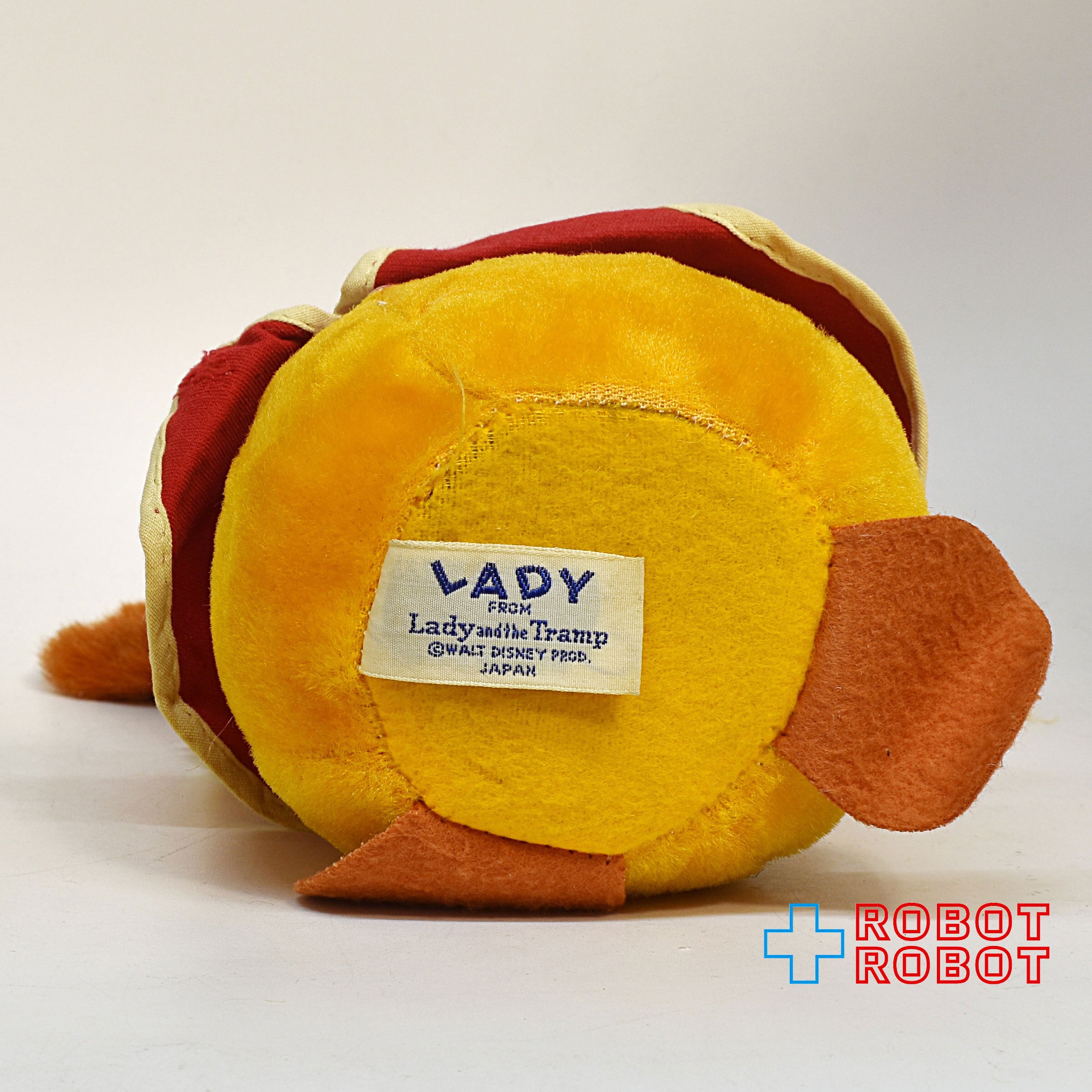 ディズニー わんわん物語 レディ ラバーフェイスぬいぐるみ人形 ガンド