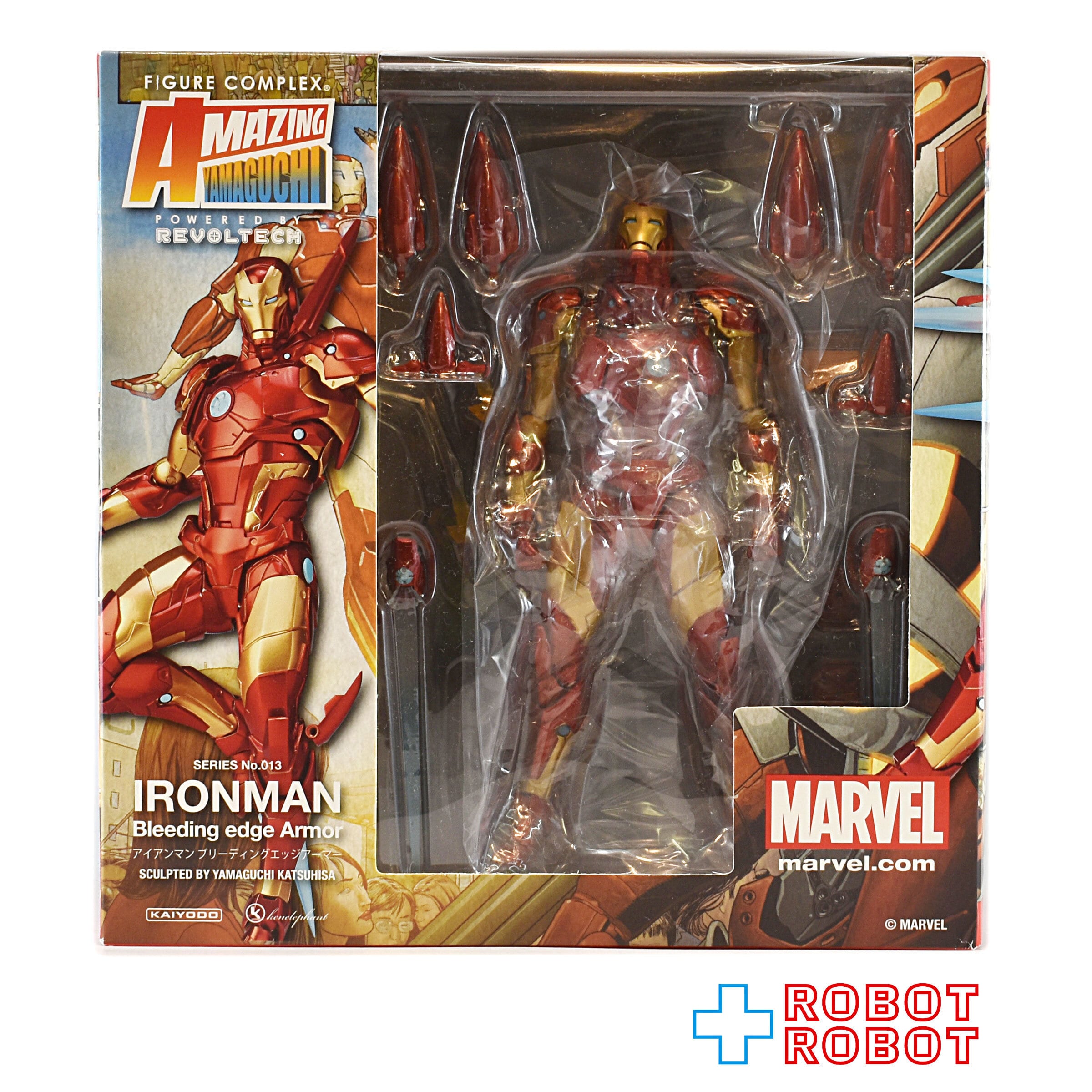 海洋堂 アメイジングヤマグチ No.013 アイアンマン ブリーディング