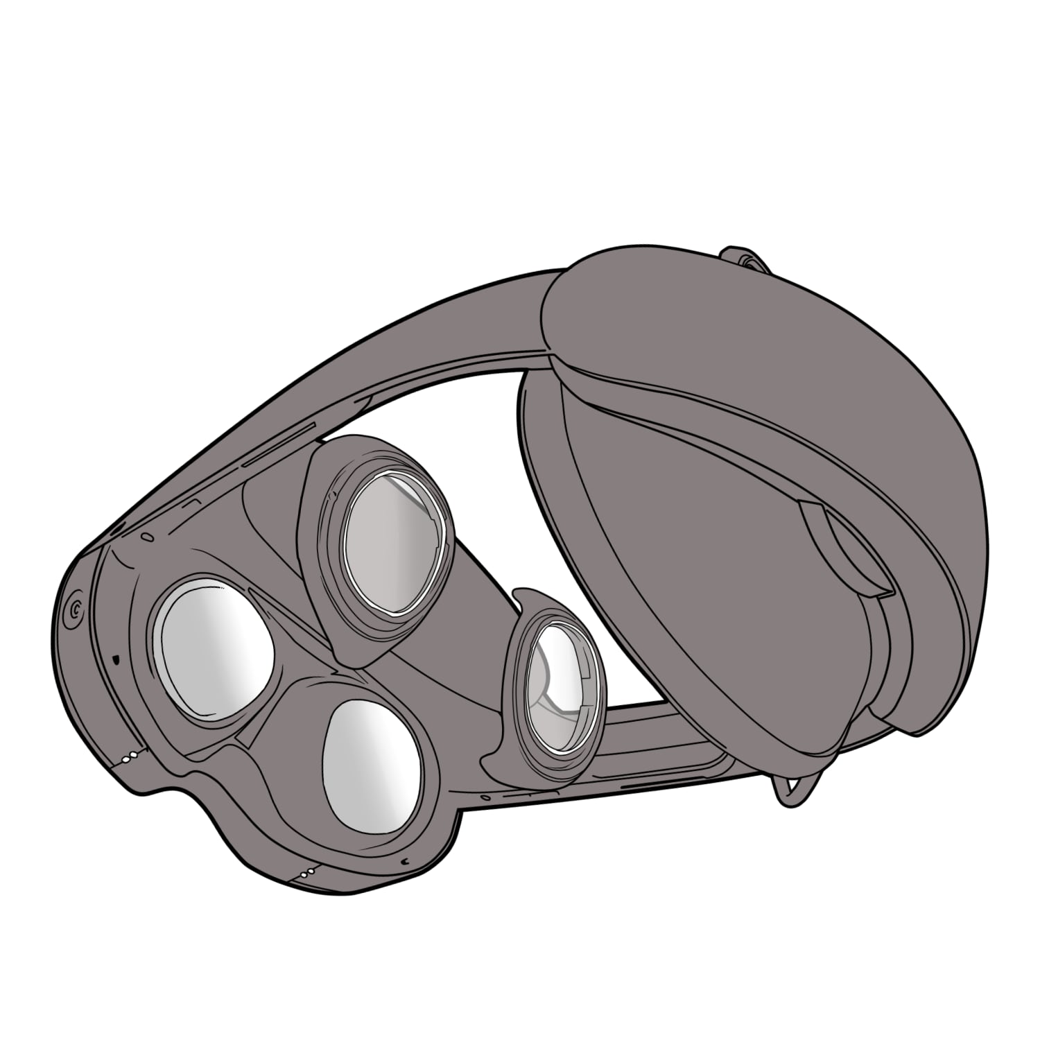 乱視対応 オーダーメイド 近視補正レンズ for Meta Quest PRO - 6930円