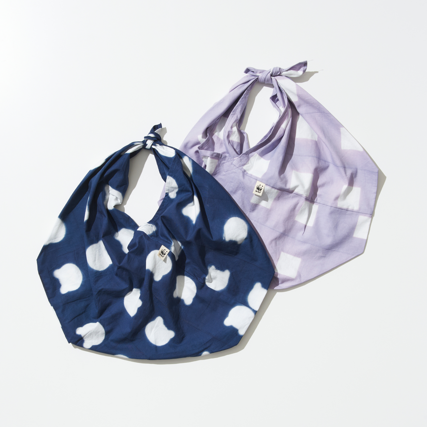 有松絞り あずま袋 OCS認証 – WWFジャパン PANDA SHOP