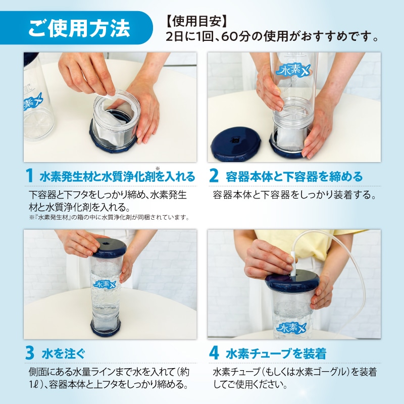 水素Xアイケアスタートセット(今回のみ 水素Xアイケアスタートセット