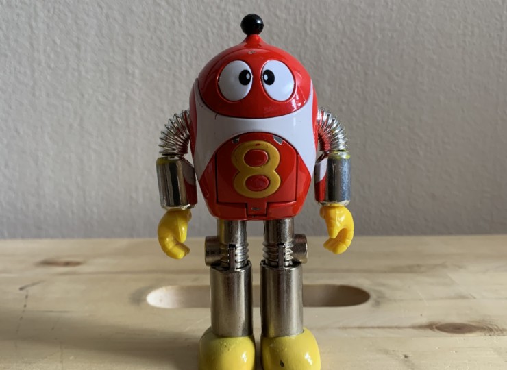 used-om005 ポピー GB-62 ロボットはっちゃん 超合金 | わたし雑貨店