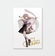 旧都なぎ「サイン入り色紙」《彩コレクション24'》