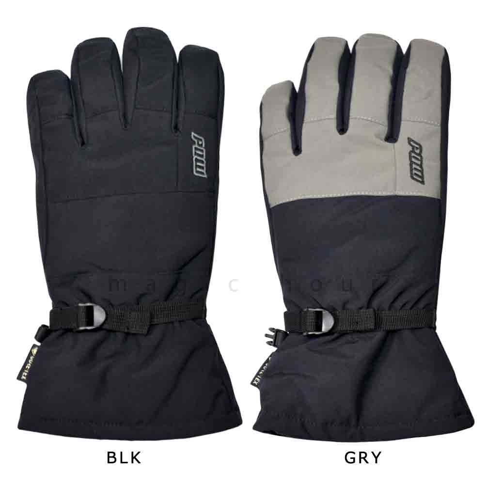 POW スキー スノーボード ゴアテックス メンズ グローブ POW 5本指