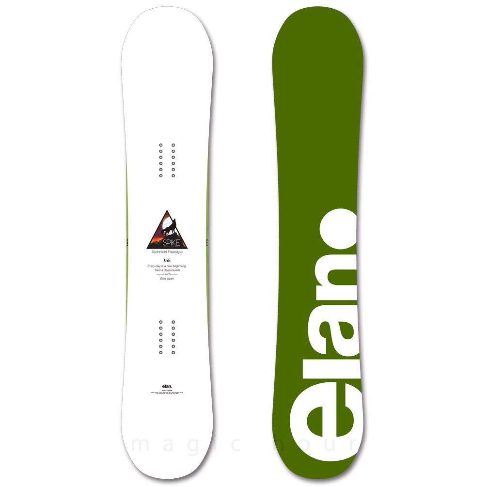 elan(エラン) スノーボード 板 メンズ 単品 ハイブリッド キャンバー