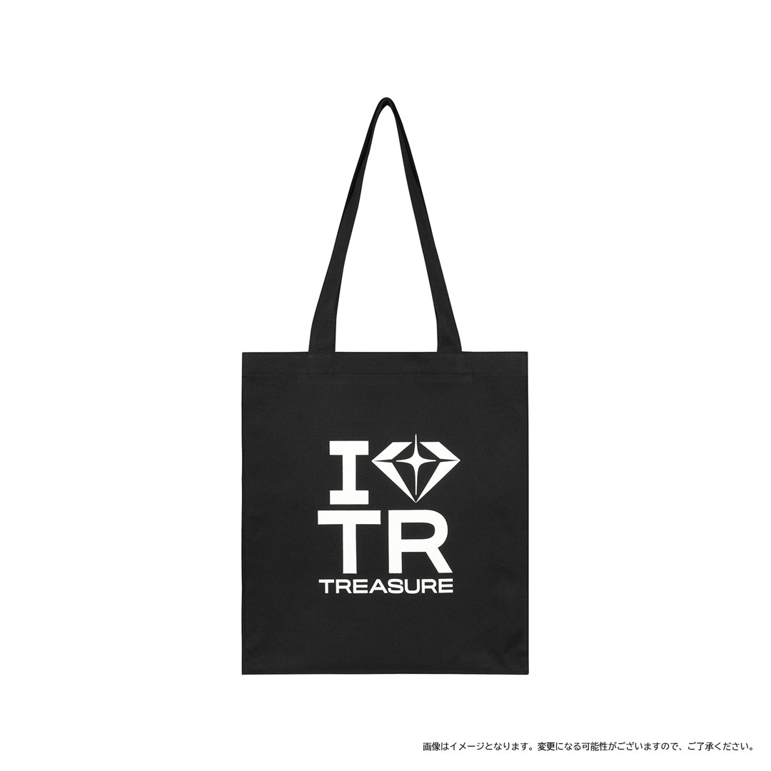 I LOVE TREASURE トートBAG（BLACK） – YGEX OFFICIAL SHOP