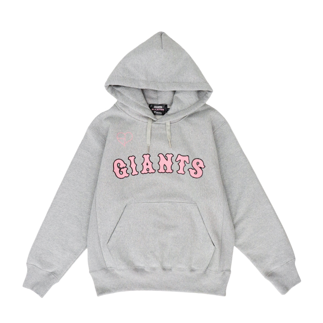読売ジャイアンツ×BLACKPINK ロゴ フーディー グレー – YGEX OFFICIAL SHOP
