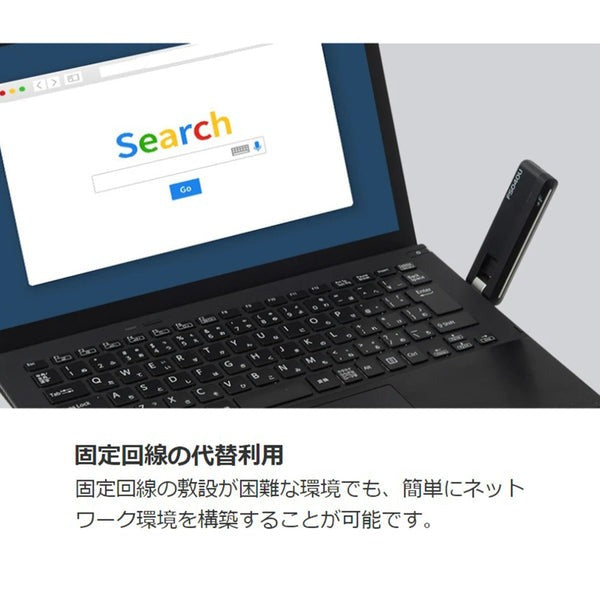 RAS/NDIS モード】 +F FS040U LTE対応 富士ソフト SIMフリーUSB