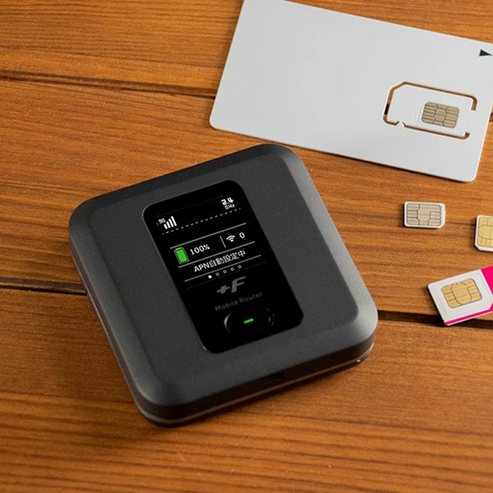 モバイルルーター +F FS040W 富士ソフト 新品 FS040WMB1 ポケットWi-Fi