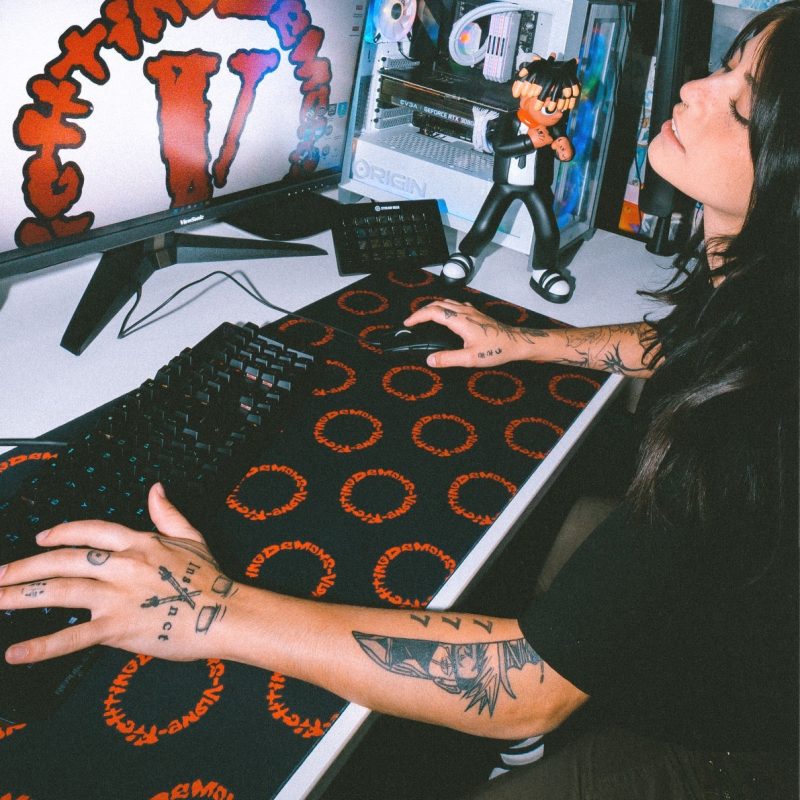 Juice WRLD X VLONE Circles Mousepad - Juice WRLD Official 9️⃣