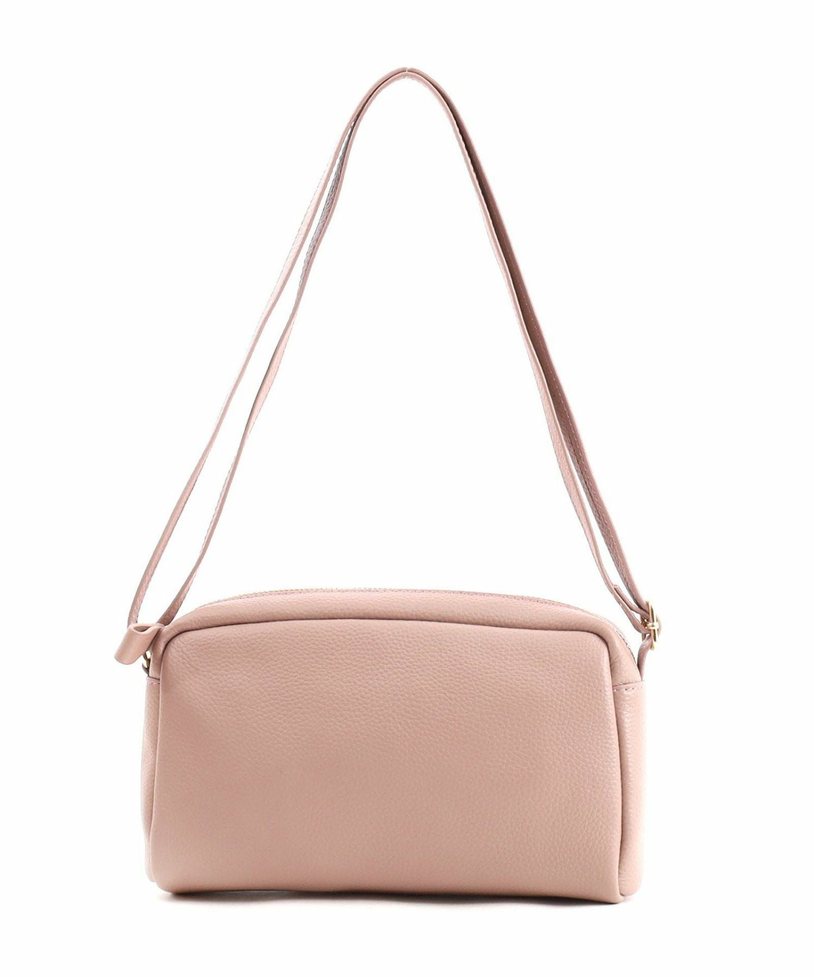 シュリンクレザー横型BOXショルダーバッグ 本革FG | COO ONLINE