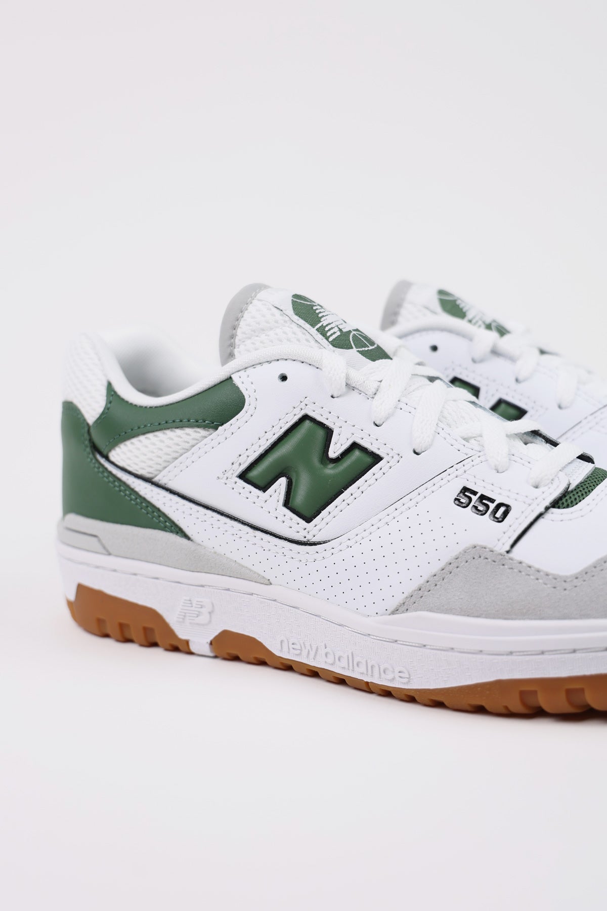 New Balance 550 | White/Nori | Canoe Club