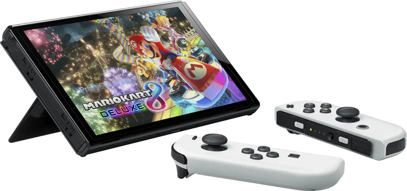 Nintendo Switch Mario Kart 8 Deluxe OLED Bundle Console – ShopCGX