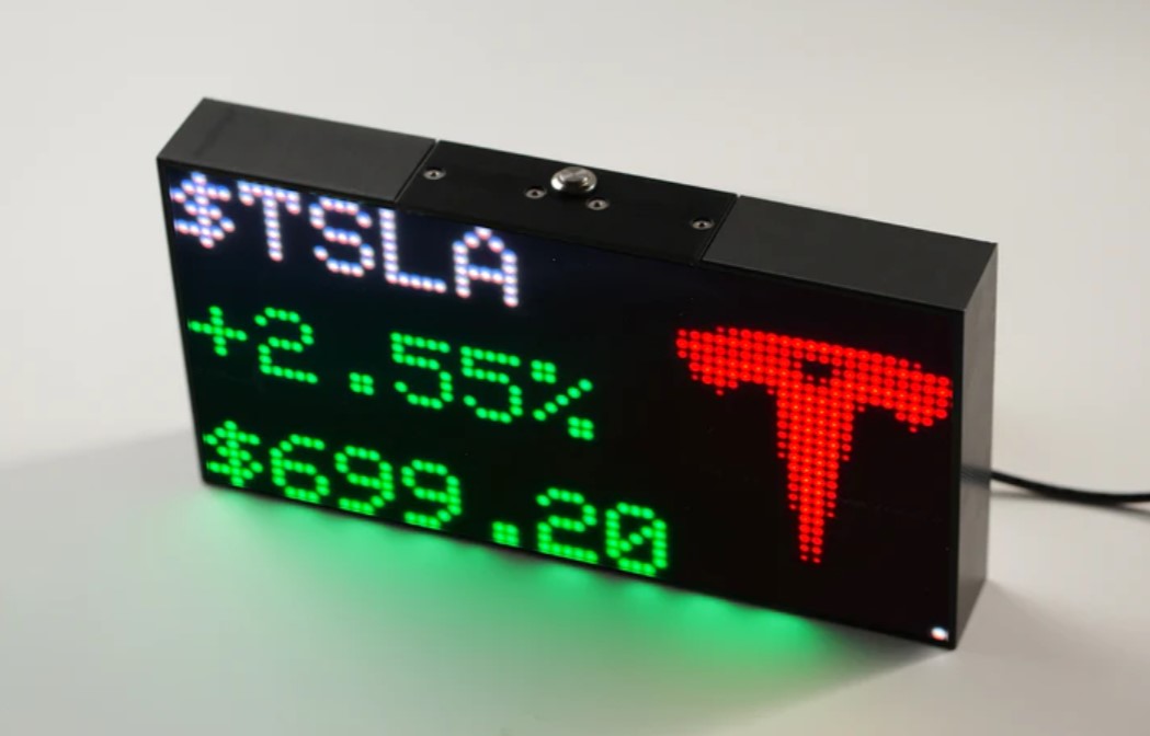 GLANCE LED Ticker – Crypto World