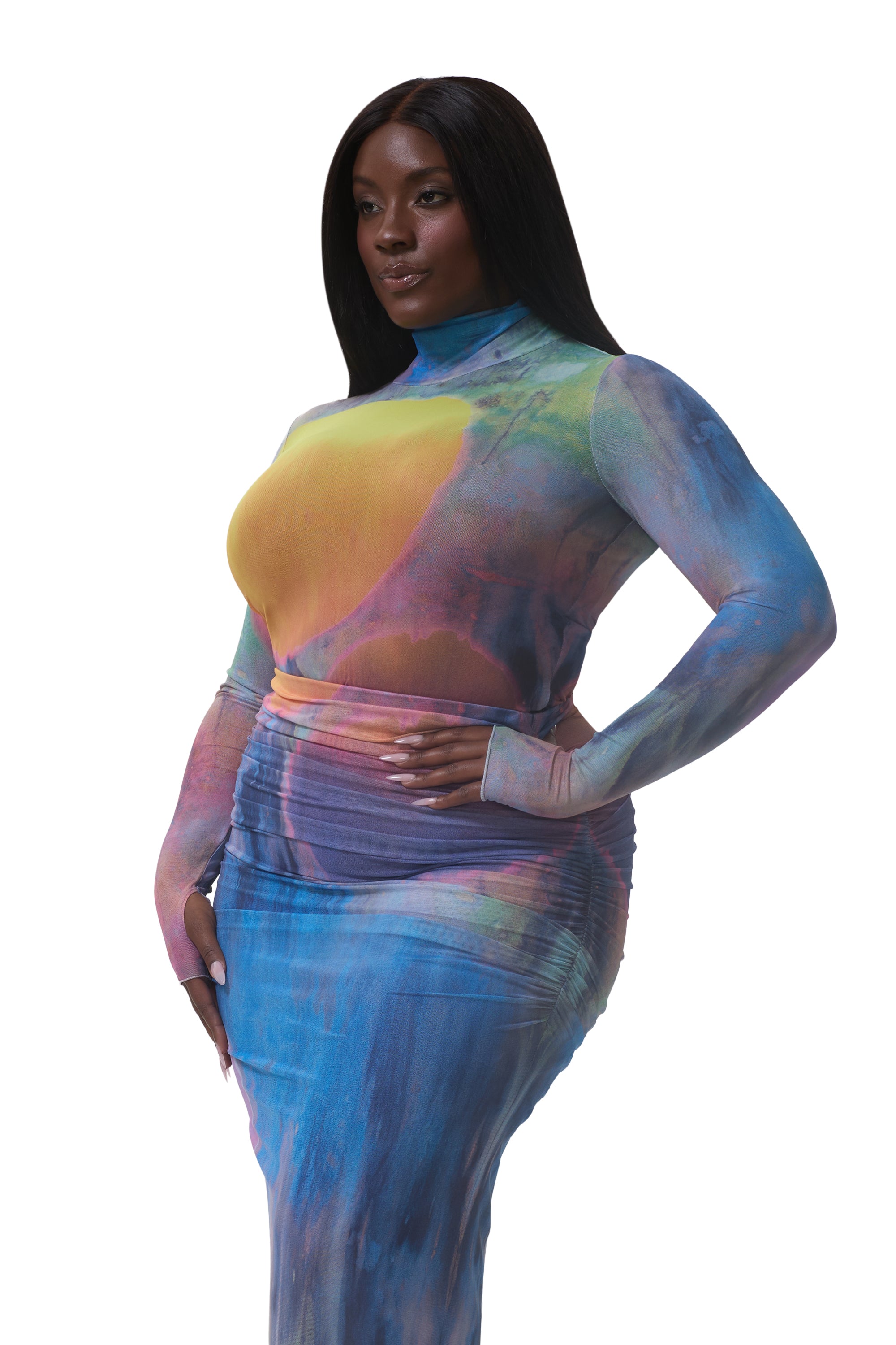 Zadie Top - Midnight Dot – AFRM