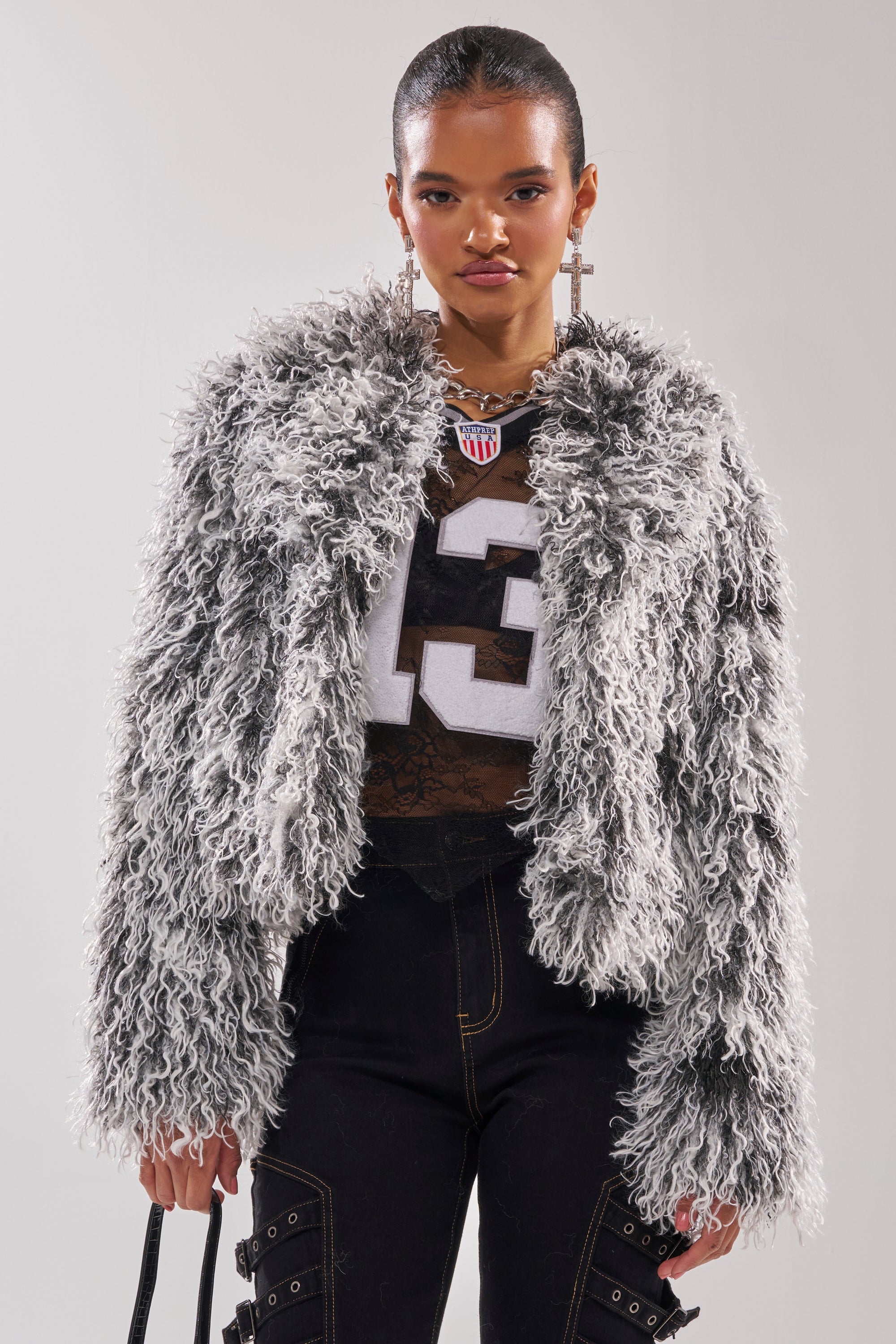 RENDEZVOUS SHAGGY FAUX FUR – AKIRA