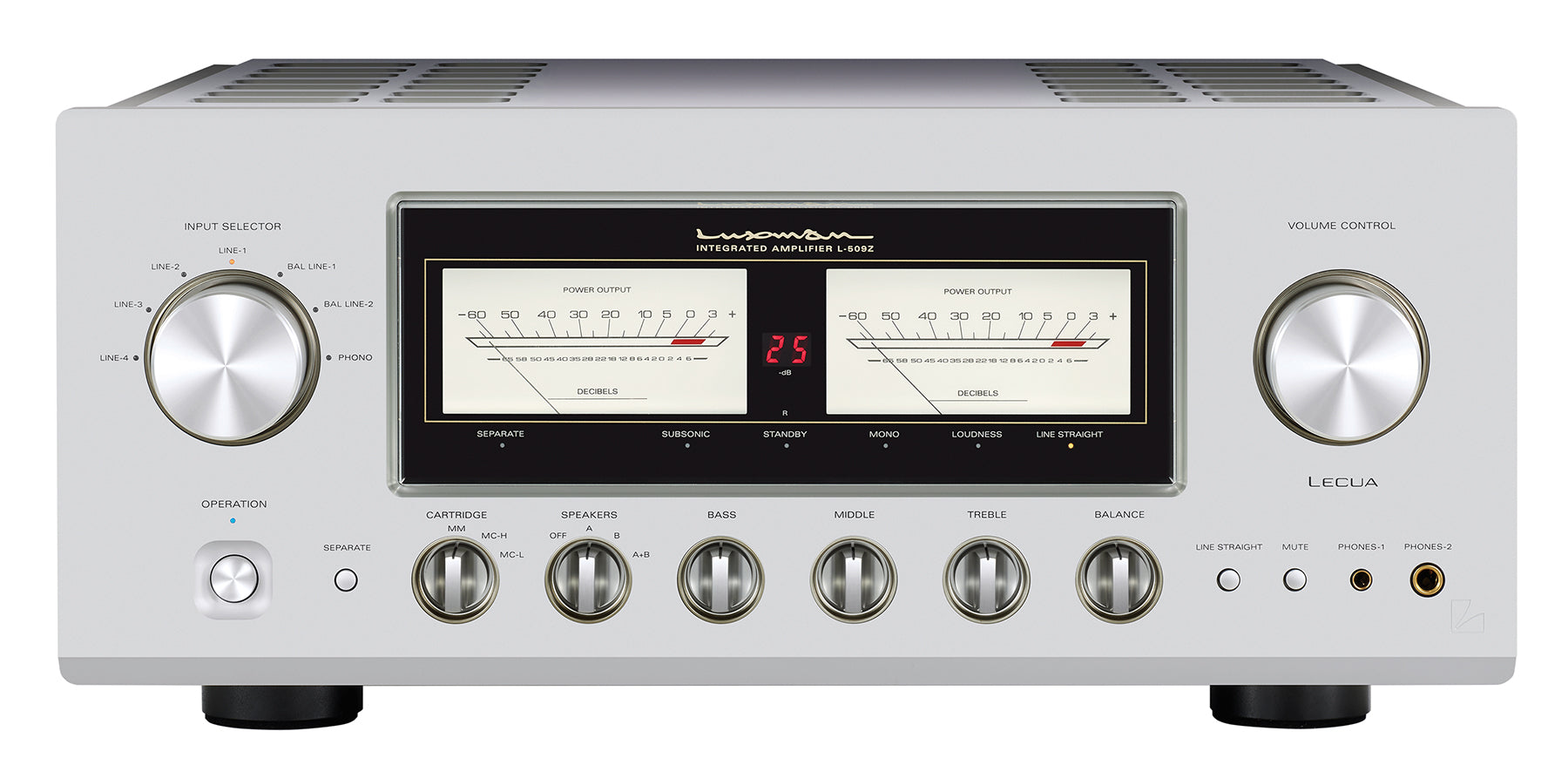 LUXMAN INTEGRATED AMPLIFIER L-509Z – Audio Design
