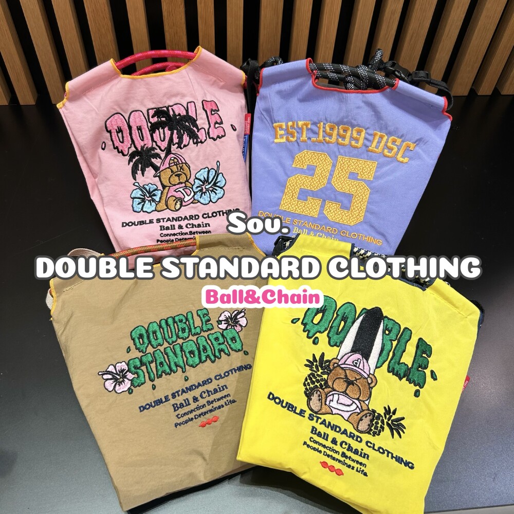 第二弾】Ball&Chain×ダブスタコラボミニエコバッグ🌺 | ソブ ダブル