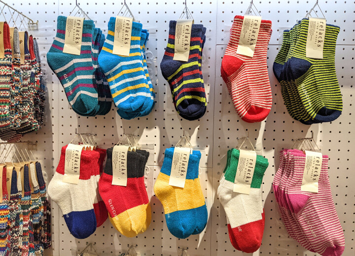 GLEN CLYDE SOCK CLUB TOKYO 2k540店】材料からデザイン、製法まで