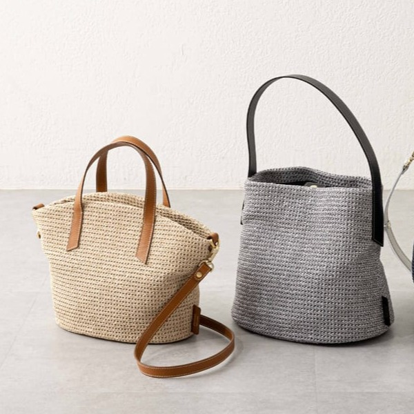 ナイロン素材”のラフィア風カゴバッグ | russet | 松坂屋名古屋店公式