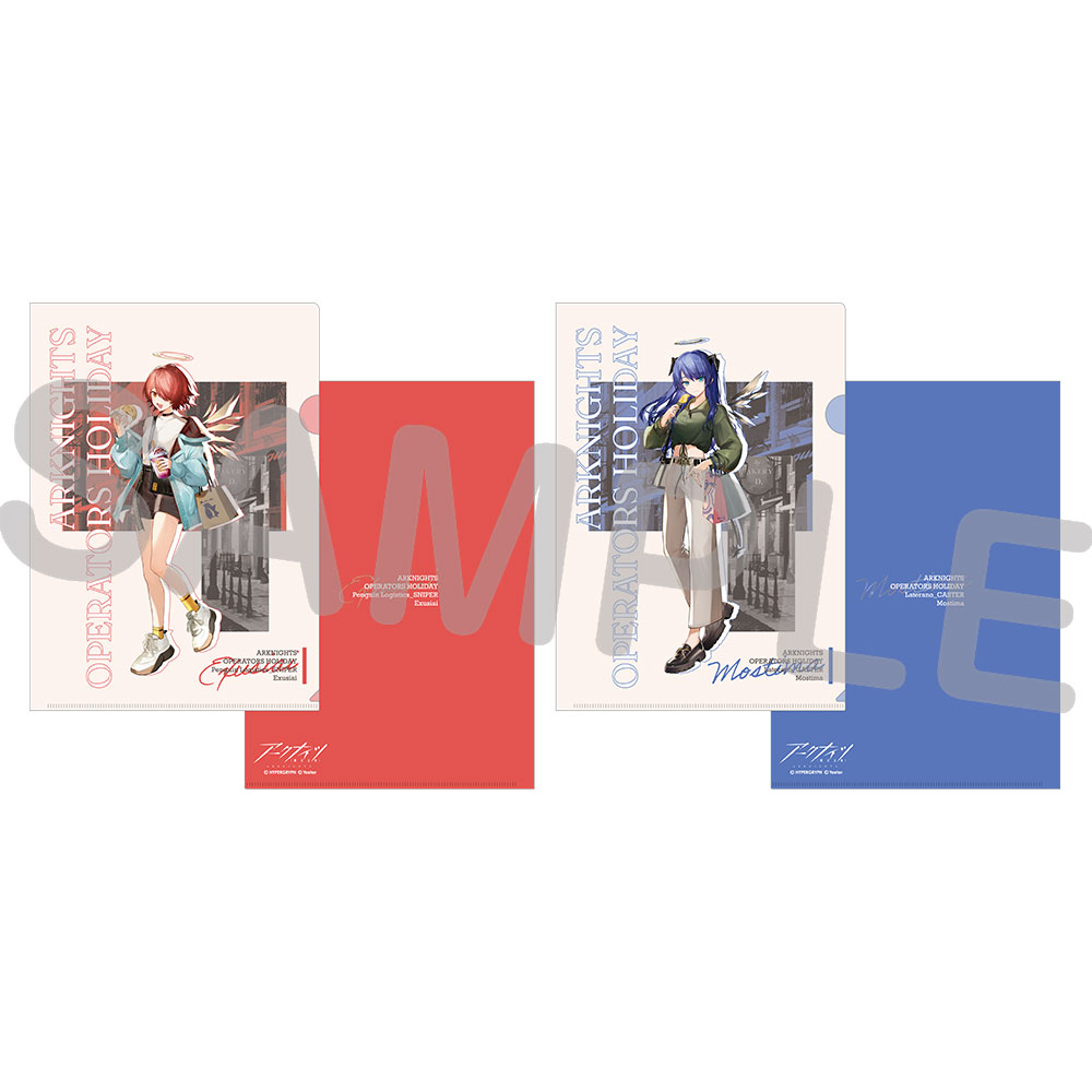 Yostar OFFICIAL SHOP ONLINE / アークナイツ クリアファイルセット