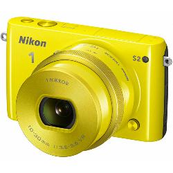 ニコン Nikon1 S2 標準パワーズームレンズキット イエロー | ミラー