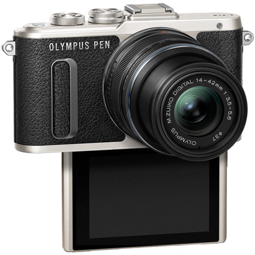 オリンパス PEN E-PL8 EZダブルズームキット ブラック | ミラーレス一眼