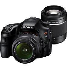 ソニー α57 ダブルズームキット | デジタル一眼レフ