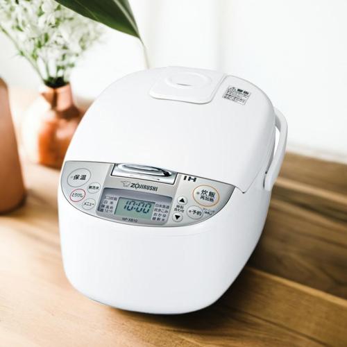 象印 IH炊飯器 極め炊き 黒まる厚釜 NP-XB10-WA ホワイト [5.5合炊き