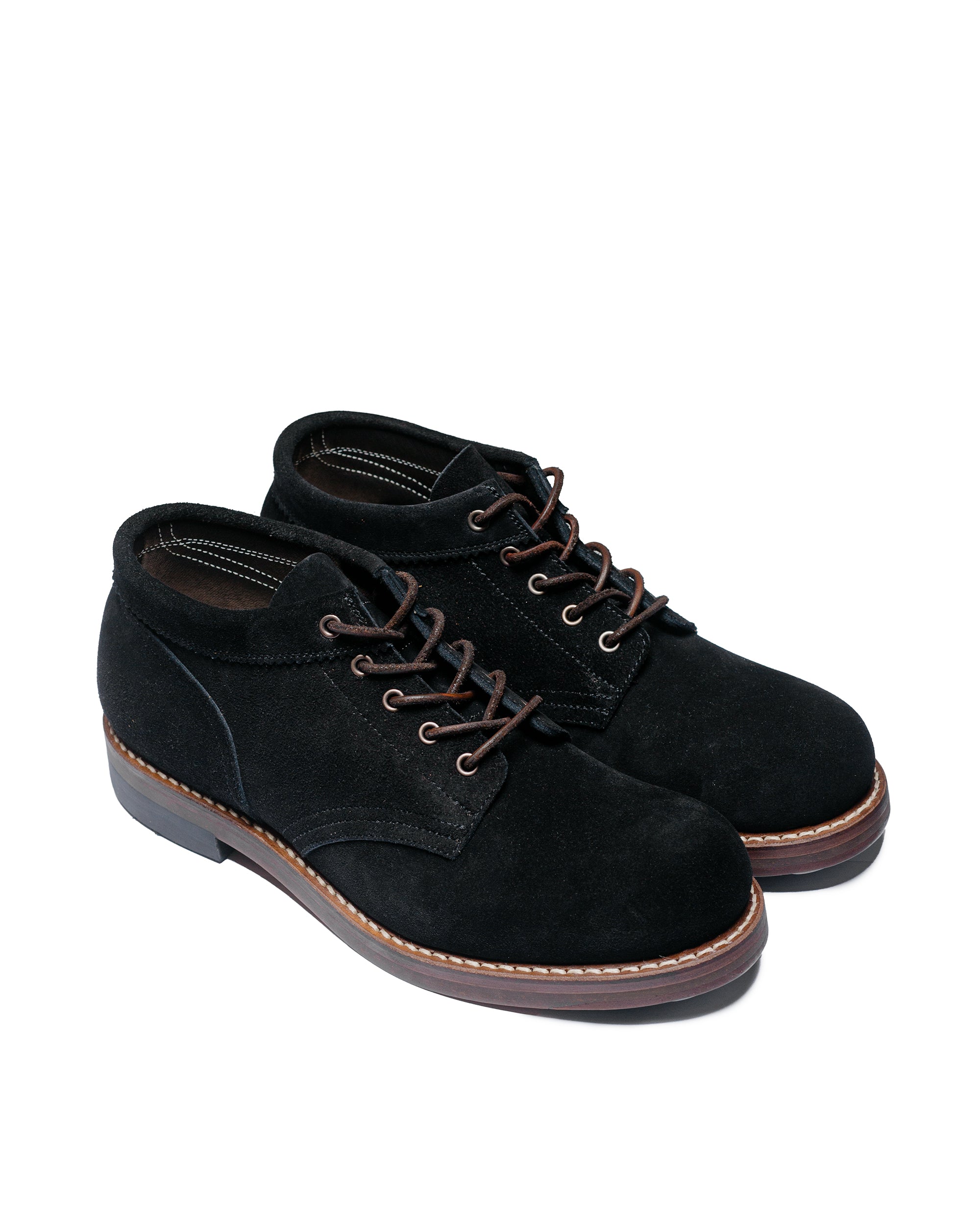 Rolling Dub Trio Coupen Black Oil Suede