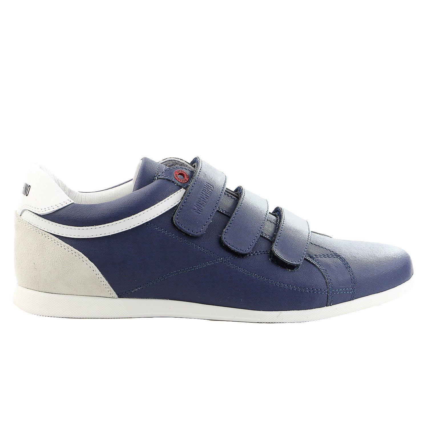 Moschino 56066 Cr. Ice/Velour/Vit. Bost Fashion Shoes - Blue