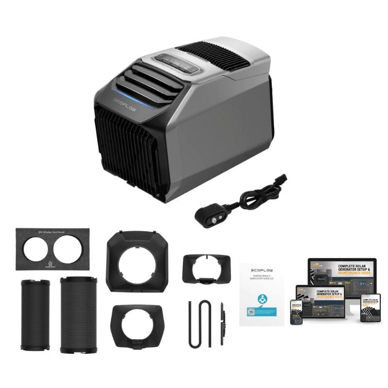 EcoFlow WAVE 2 - ShopSolar: Complete Solar Kits + Lifetime