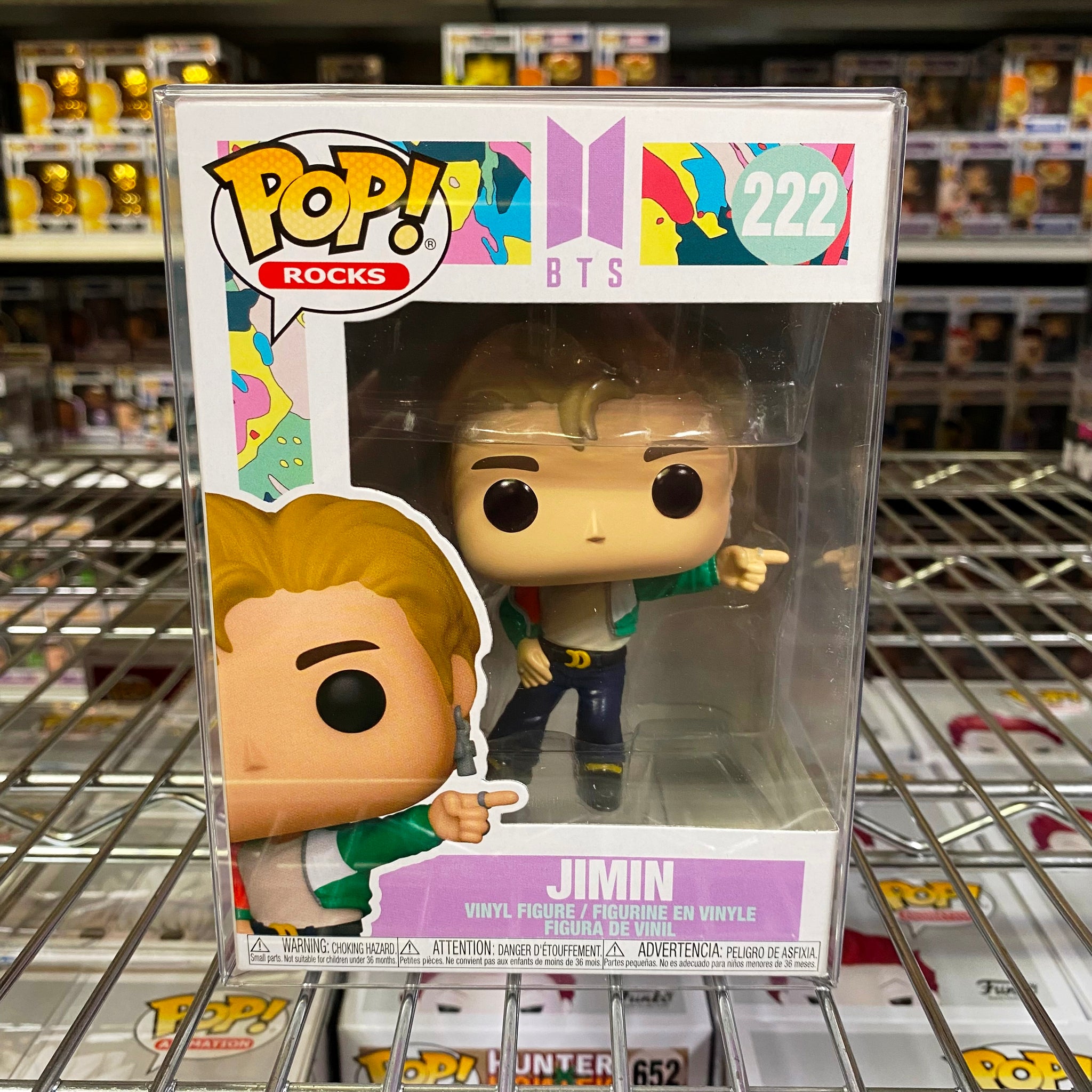 Funko Pop Rocks BTS : Jimin #222 Vinyl Figure – POPNATION
