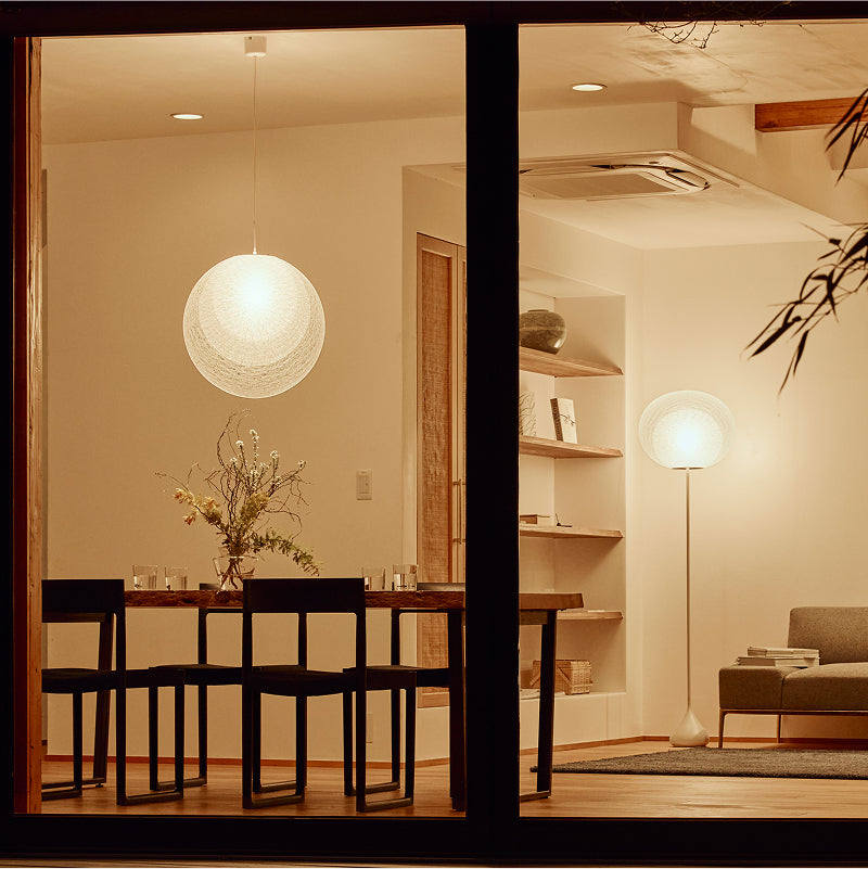 MAYUHANA ペンダントライト 三重 ホワイト Φ500mm - YAMAGIWA OnlineStore