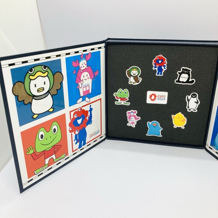 EXPO2025 ミャクミャク 【JR 7 Character All Stars】 ピンバッジ