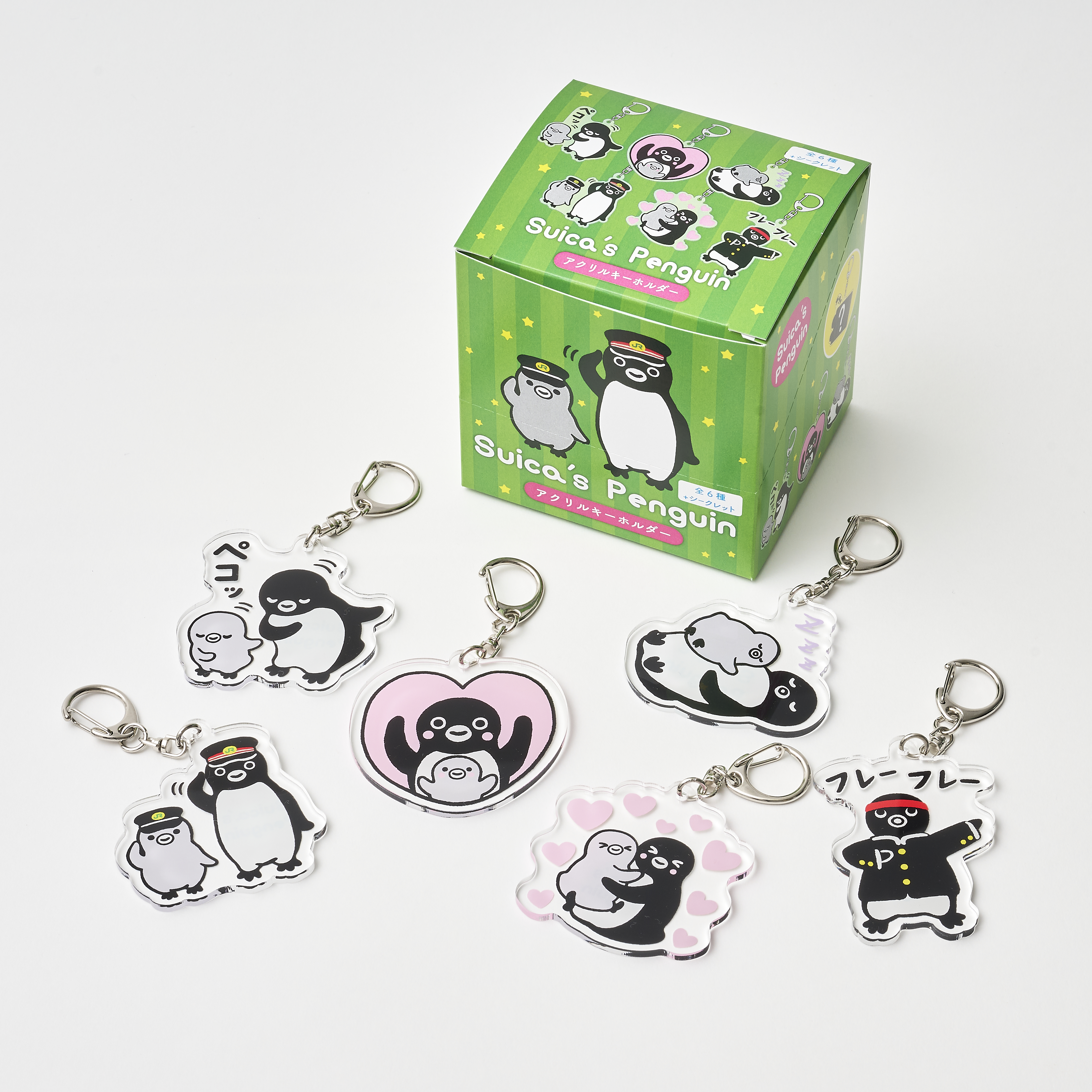 雑貨】【BOX】Suicaのペンギン アクリルキーホルダー（コンプリート